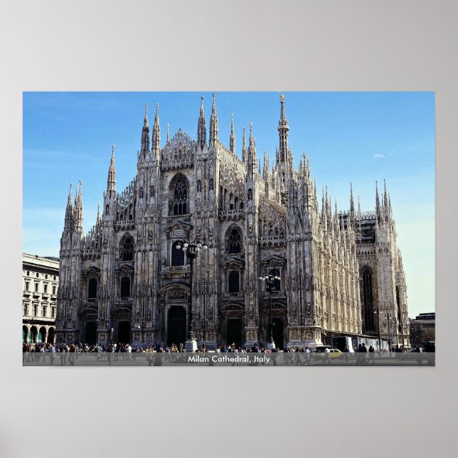 Milan Cathedral, Italien Poster (Framsidan)