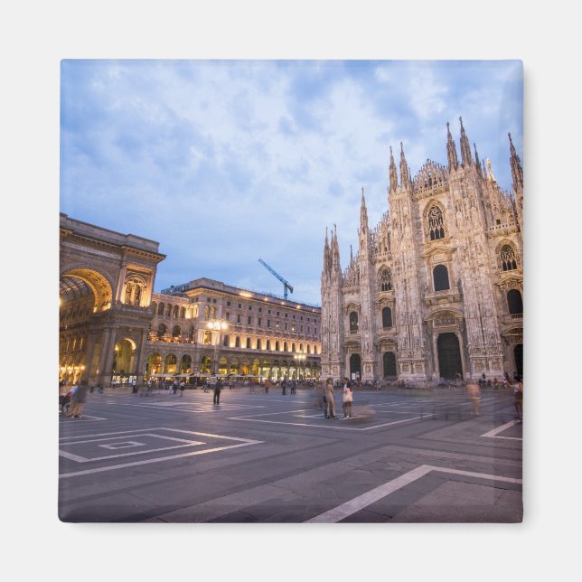 Milan Cathedral , Italien Travel Magnet (Framsidan)