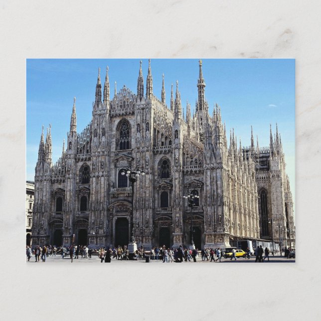 Milan Cathedral, Italien Vykort (Framsida)
