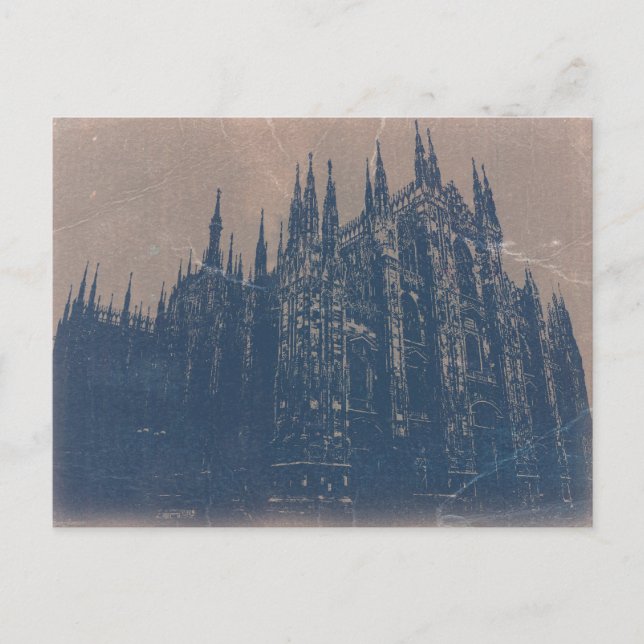 Milan Cathedral Vykort (Framsida)