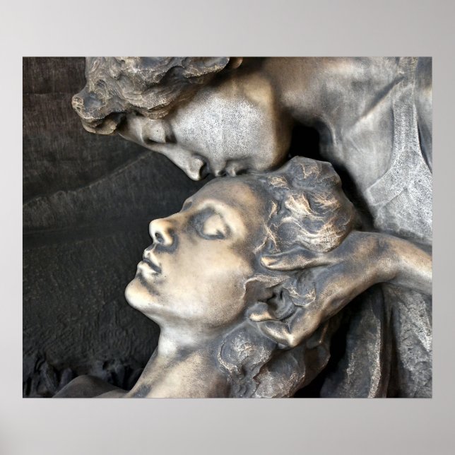 Milan Cemetery Statue Poster (Framsidan)