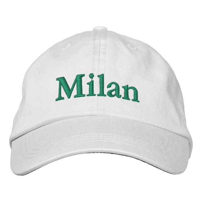 Milan City Pride Broderad Keps (Framsida)