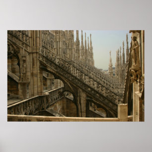 Milan domkyrka poster