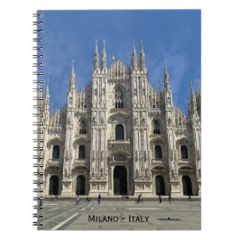 Milan Duomo Cathedral - Italien Anteckningsbok