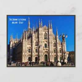 Milan Duomo Cathedral - Italien Vykort