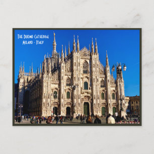 Milan Duomo Cathedral - Italien Vykort