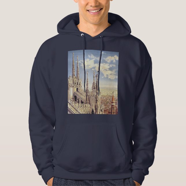 Milan Duomo Cathedral Ntivity of Saint Mary Hoodie (Framsida)