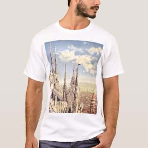Milan Duomo Cathedral Ntivity of Saint Mary T Shirt