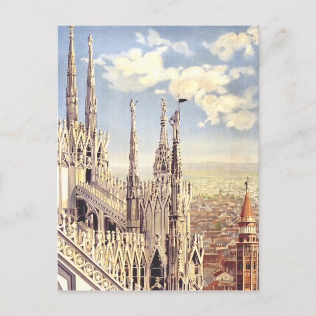 Milan Duomo Cathedral Ntivity of Saint Mary Vykort (Framsida)