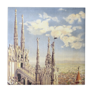 Milan Duomo-katedralen Jungfru Marie födelse Kakelplatta