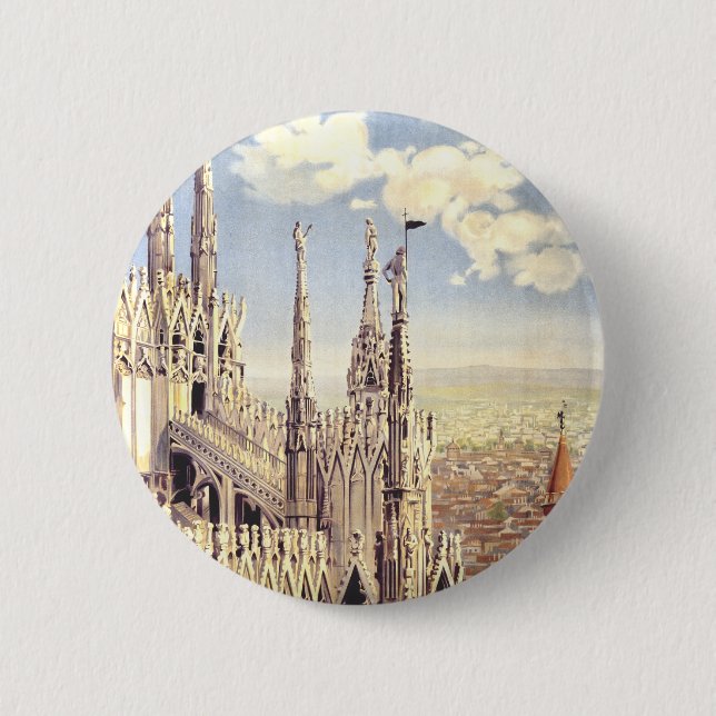 Milan Duomo-katedralen Jungfru Marie födelse Knapp (Framsida)