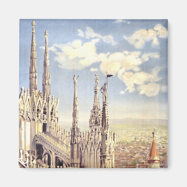 Milan Duomo-katedralen Jungfru Marie födelse Magnet (Framsidan)