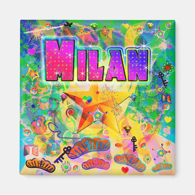 Milan Epoch Hour Magnet (Framsidan)