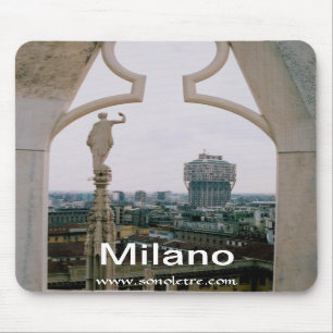 Milan horisontpanorama Mousepad Musmatta