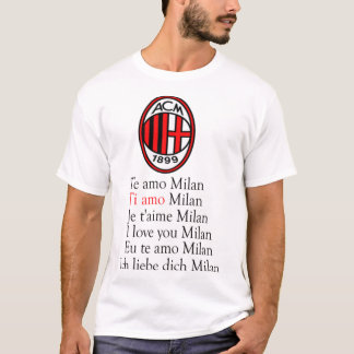 Milan I kärlek du T Shirt