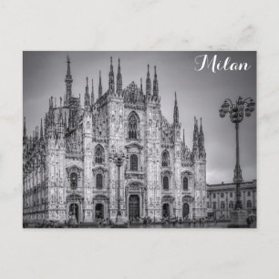 Milan Italien Cathedral Travel Photo Vykort