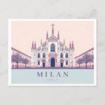Milan Italien Duomo di Milano Pastel Travel
