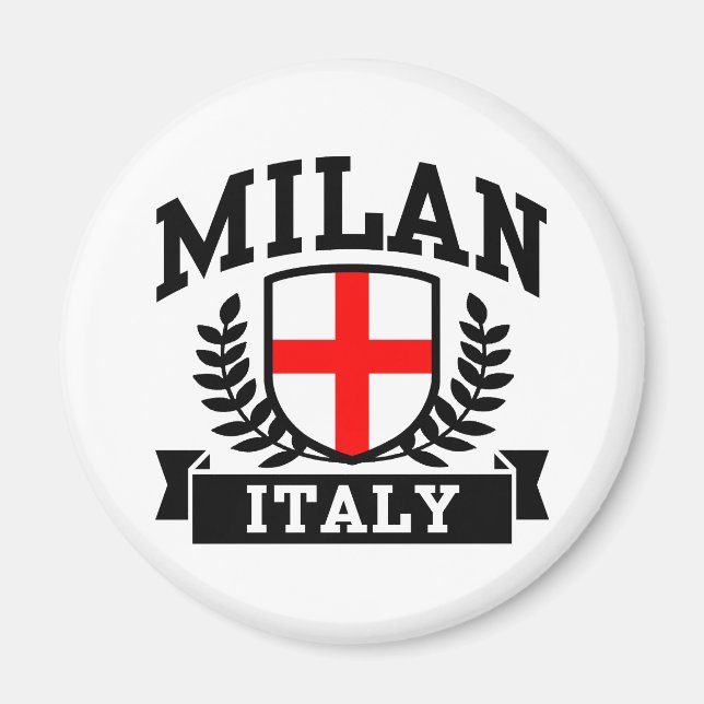 Milan Italien Magnet (Framsidan)
