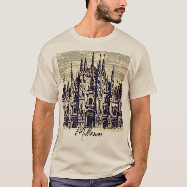 Milan Italien T-shirt (Framsida)