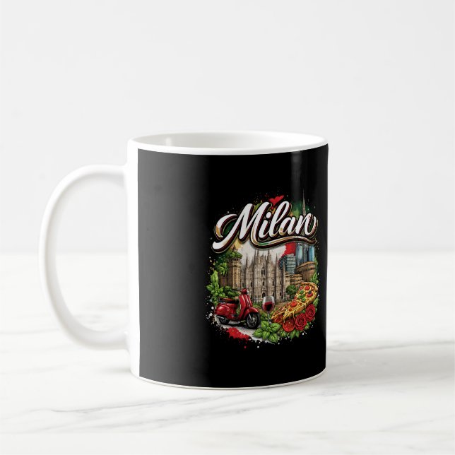 Milan Kaffemugg (Vänster)