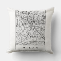 Milan Karta Illustration