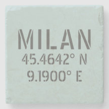 Milan Latitude Longitud