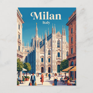 Milan, Lombardiet, Italien Vykort
