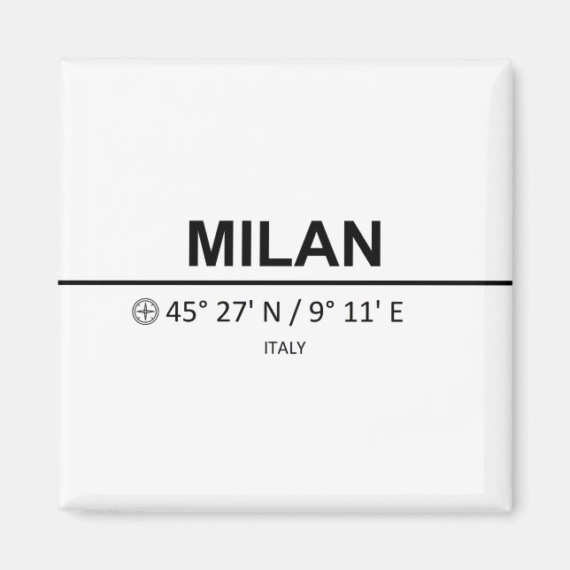 Milan Magnet (Framsidan)