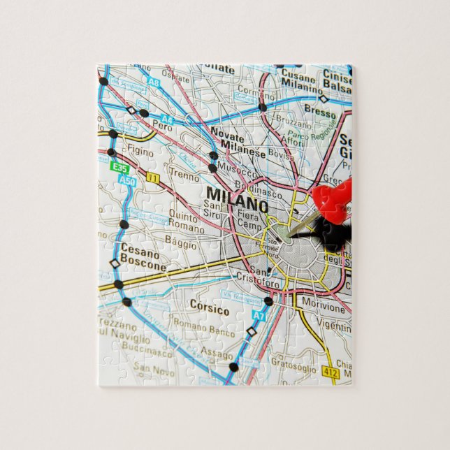 Milan Milano (italien) Pussel (Vertikal)