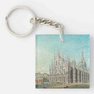 Milan Piazza del Duomo 1850s av Carlo Bossoli Kons
