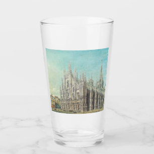 Milan Piazza del Duomo 1850s av Carlo Bossoli Kons Glaskopp