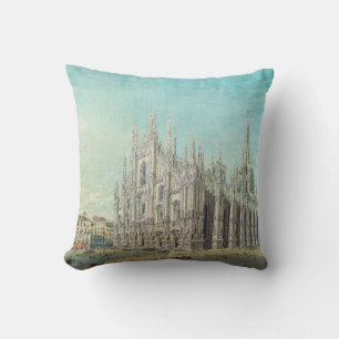 Milan Piazza del Duomo 1850s av Carlo Bossoli Kons Kudde