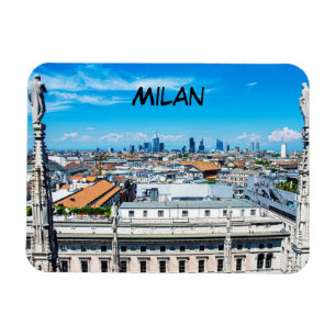Milan Skyline magnet
