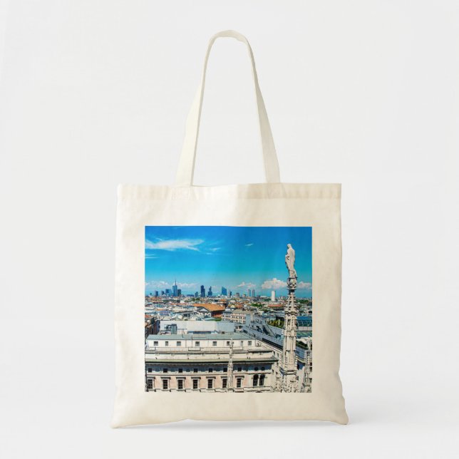 Milan Skyline Tygkasse (Framsidan)