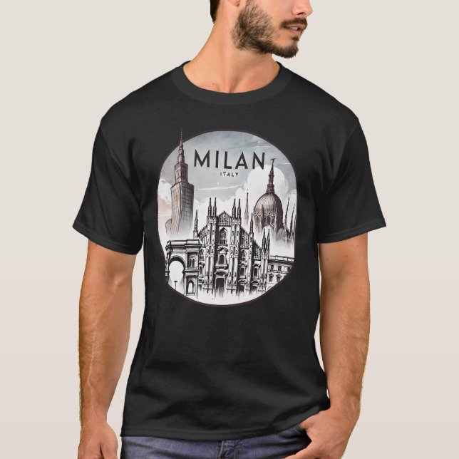 Milan T Shirt (Framsida)