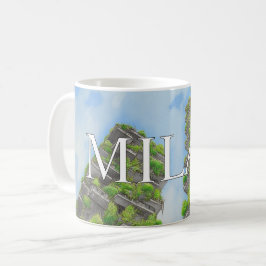 Milan verti forest Mug Modern Skyline Coffee cup  Kaffemugg
