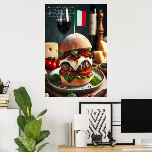 Milanesiska Munchies: Tröffelskatt 24x36 Poster