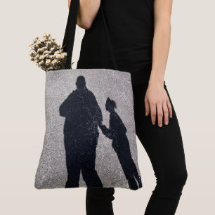 Milani and Grandma Fine Art Fabric Bag Tygkasse
