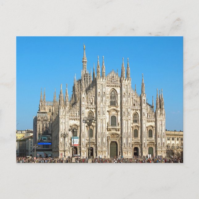 Milano. 1. vykort (Framsida)