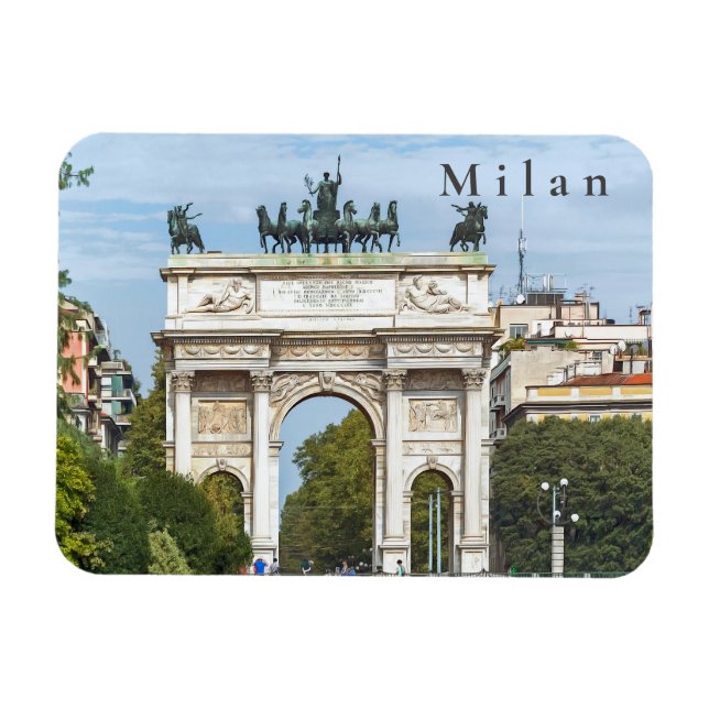 Milano. 22. magnet (Horisontell)