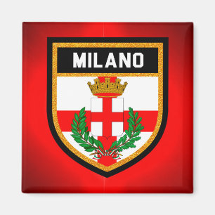 Milano flagga magnet