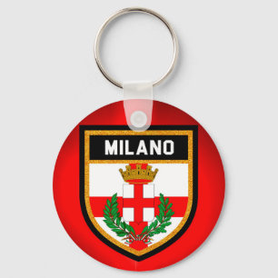 Milano flagga nyckelring