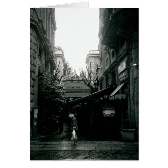 Milano Hälsningskort (Framsidan)