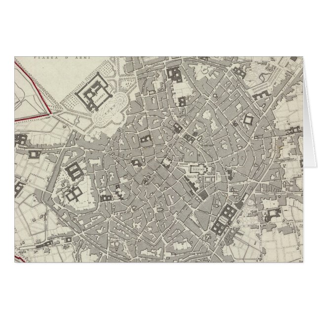 Milano Hälsningskort (Framsidan Horizontal)