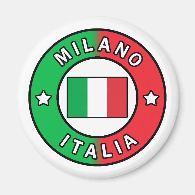 Milano Italia Magnet (Framsidan)