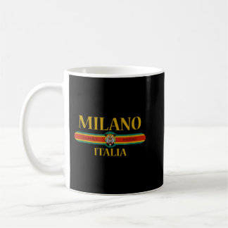 Milano Italia - Mode Tiger Ansikte - Milano Italie Kaffemugg