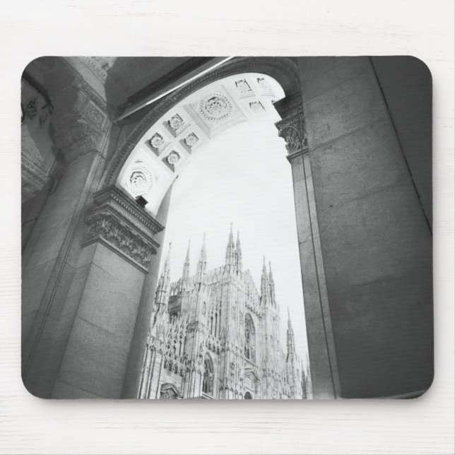 Milano Italien, Galleria View of the Duomo Musmatta (Framsidan)
