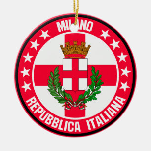 Milano Julgransprydnad Keramik
