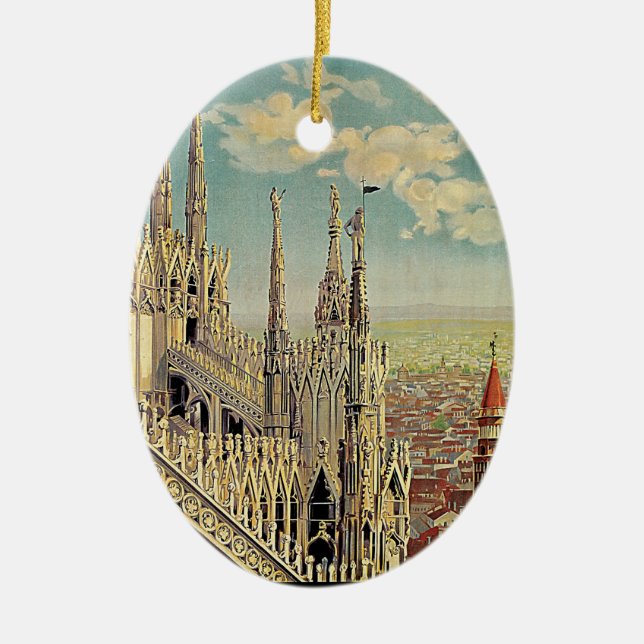 Milano Julgransprydnad Keramik (Framsidan)