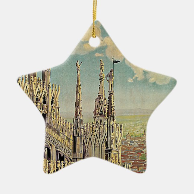 Milano Julgransprydnad Keramik (Framsidan)